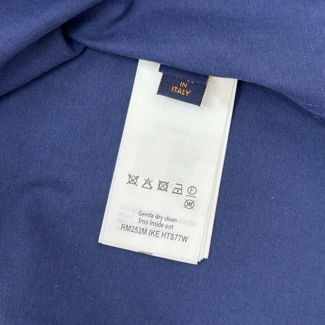 Louis Vuitton Printed Signature Long- Sleeved Shirt   1AIMIR - DopestKickz