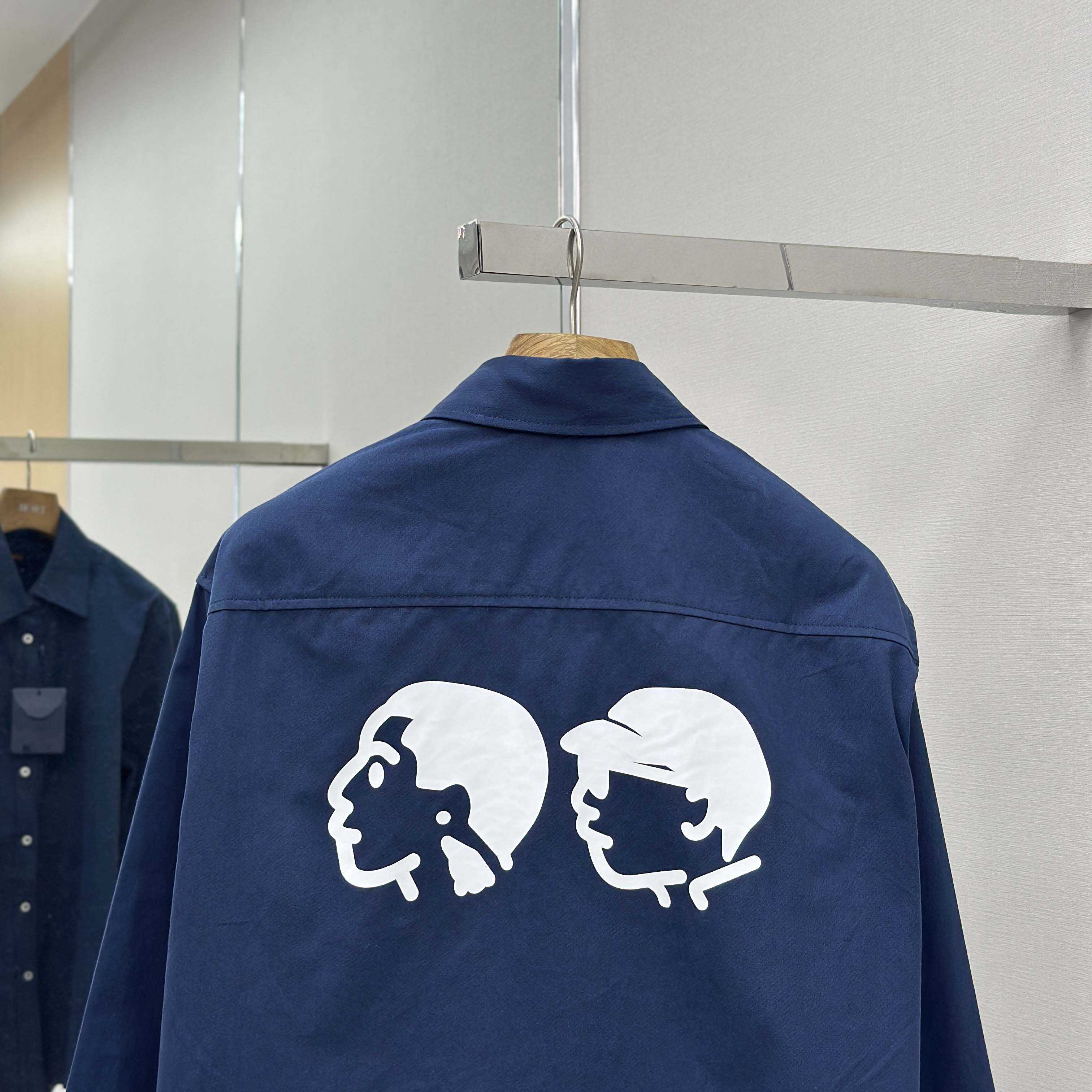 Louis Vuitton Printed Signature Long- Sleeved Shirt   1AIMIR - DopestKickz