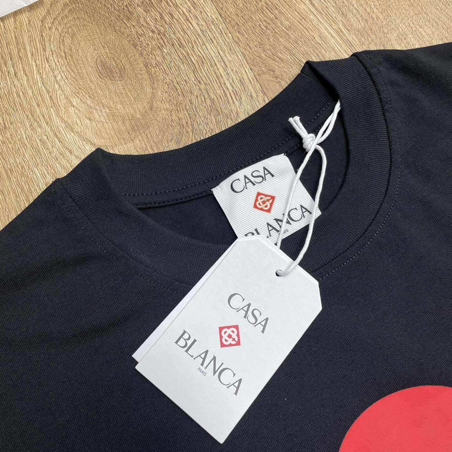 Casablanca Montagne Printed T-Shirt 'Black'   C1035 - DopestKickz