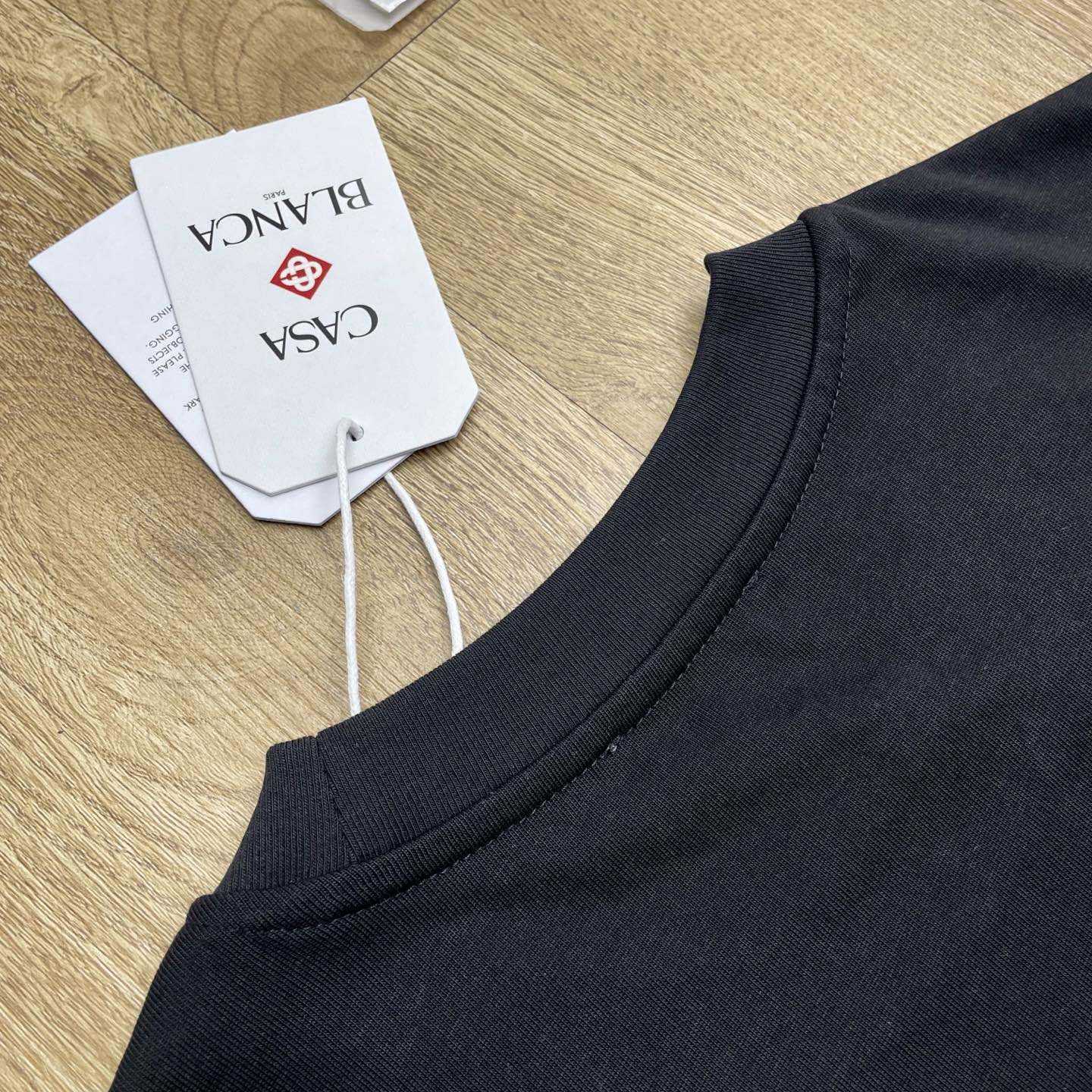 Casablanca Montagne Printed T-Shirt 'Black'   C1035 - DopestKickz