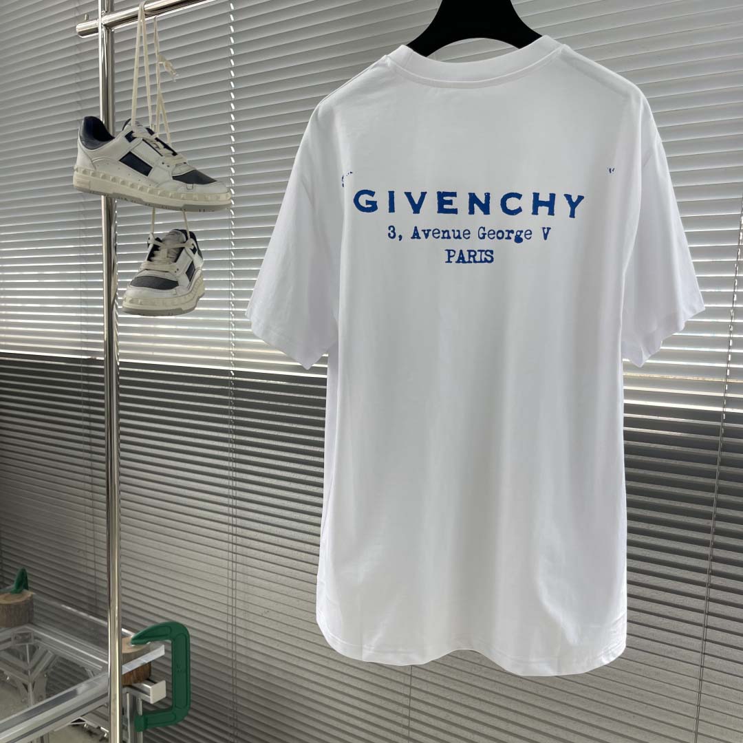 Givenchy Cotton crew-neck T-shirt - DopestKickz