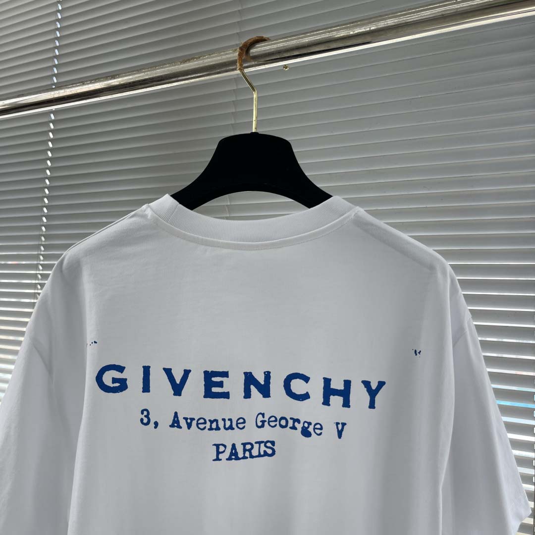 Givenchy Cotton crew-neck T-shirt - DopestKickz
