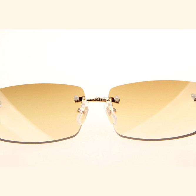 Cartier CT_3524012 Black Grey Buffalo Sunglasses In Gold Brown - DopestKickz