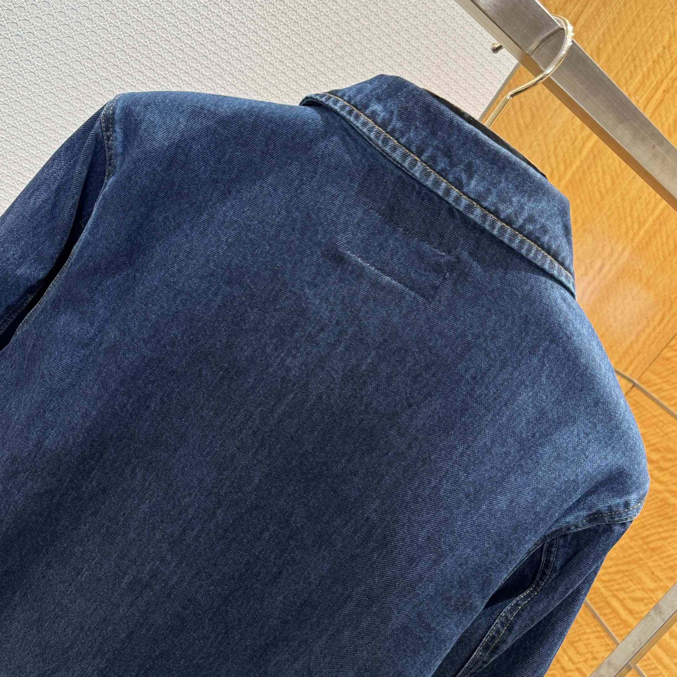 Prada Light Denim Zipper Jacket - DopestKickz