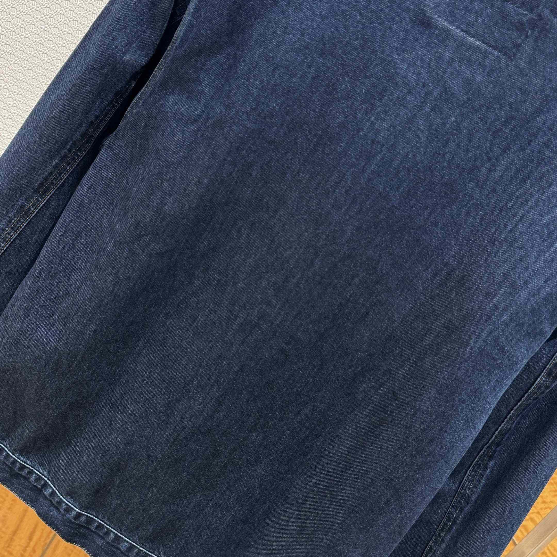 Prada Light Denim Zipper Jacket - DopestKickz