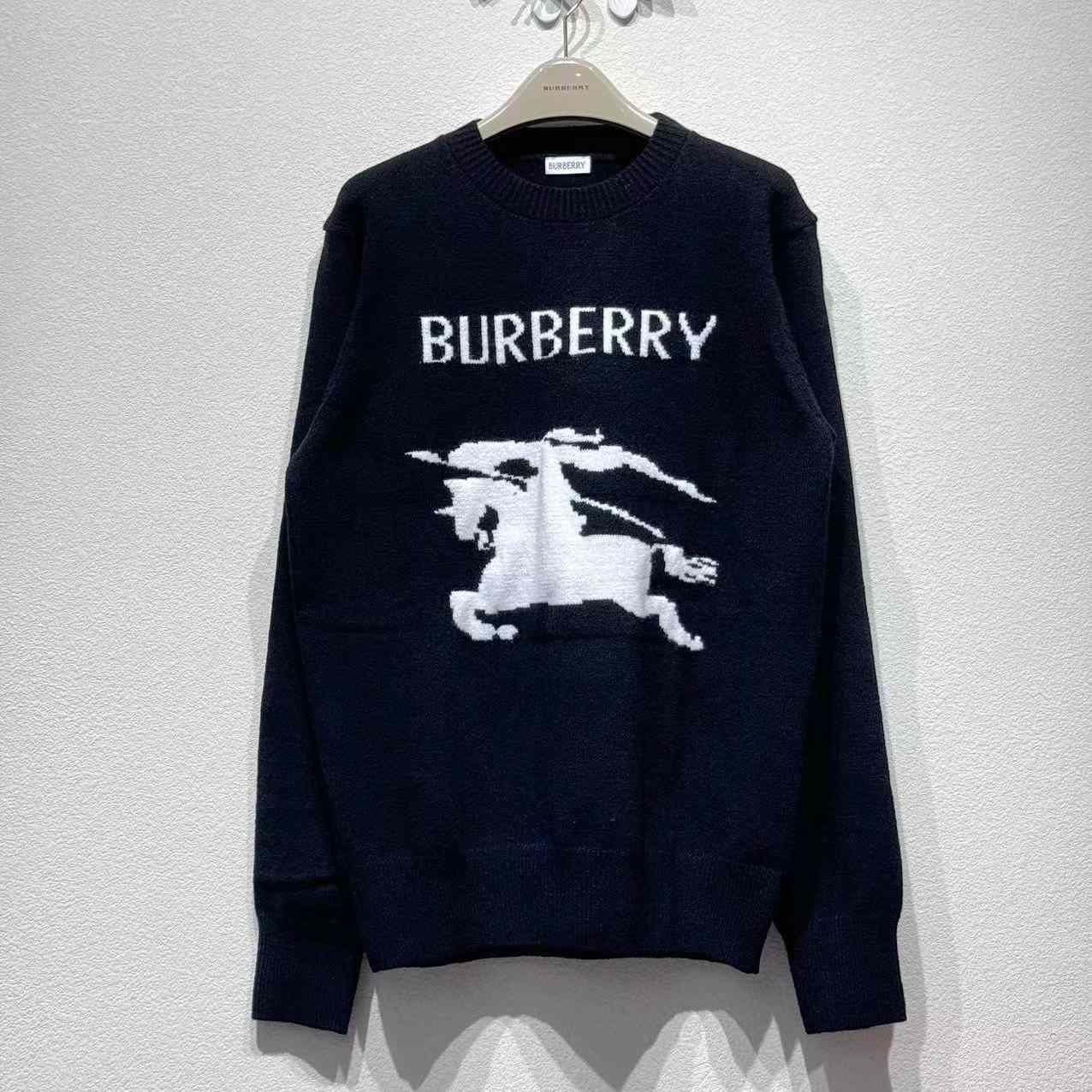 Burberry EKD Wool Cashmere Sweater - DopestKickz