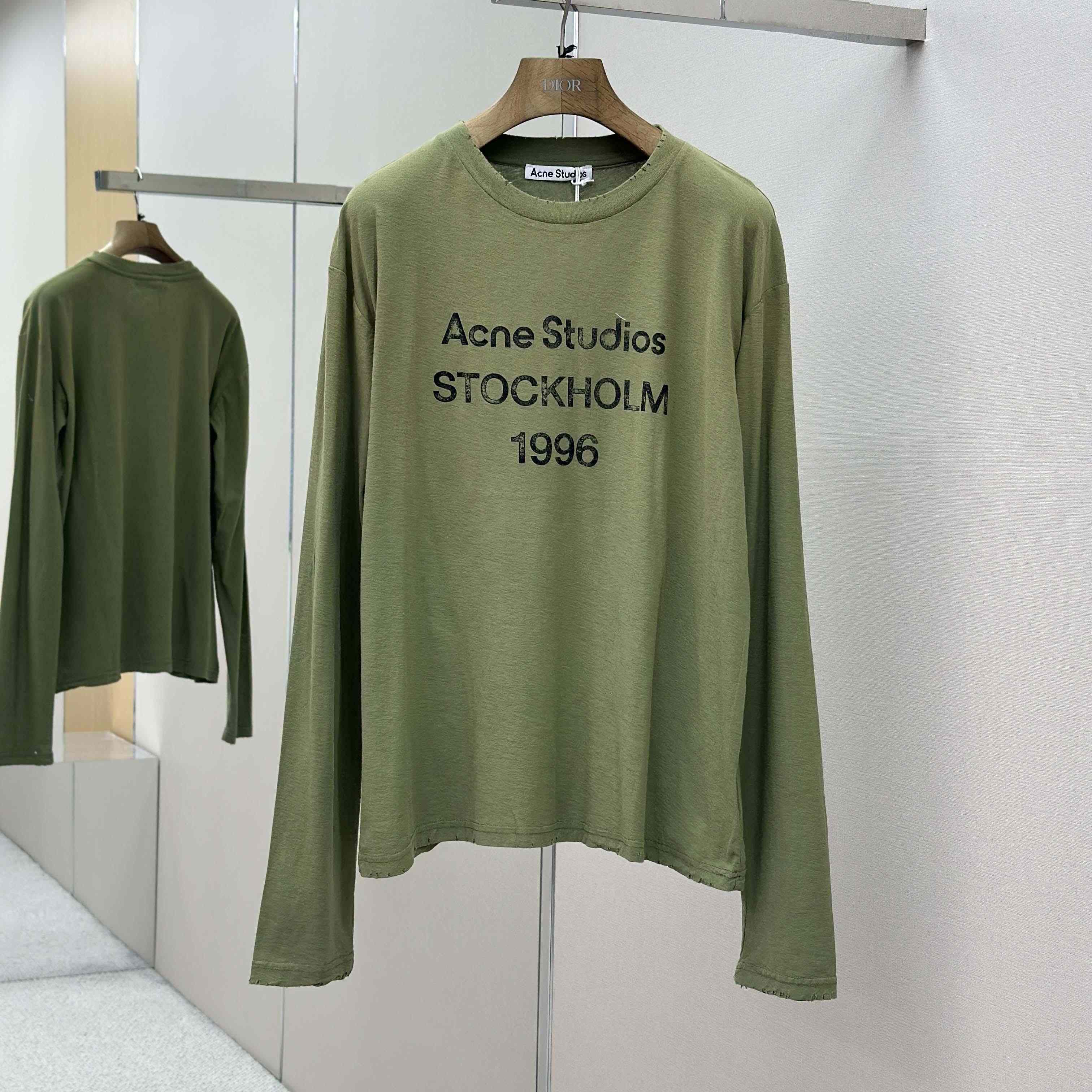 Acne Studios Logo T-shirt - Relaxed Fit - DopestKickz