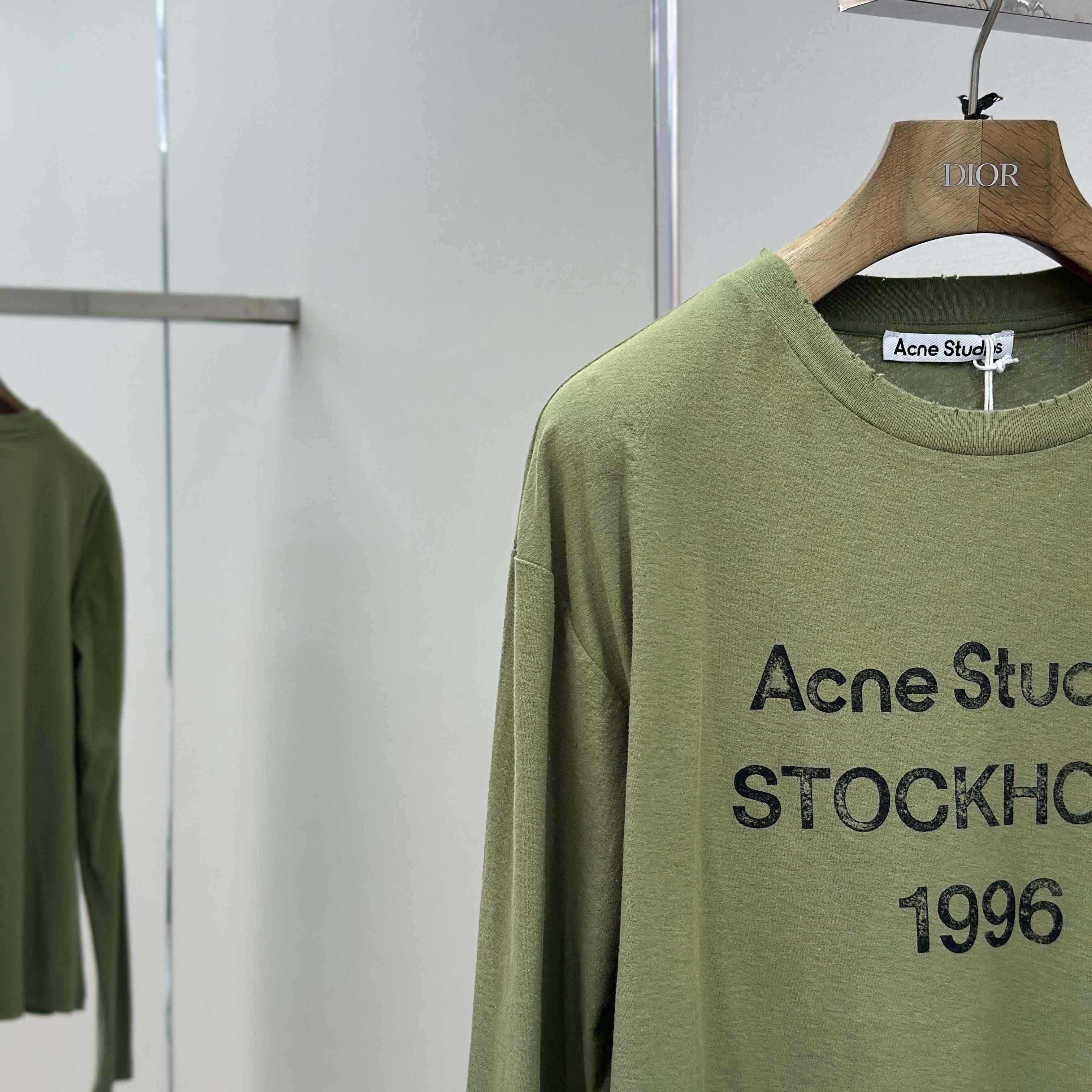 Acne Studios Logo T-shirt - Relaxed Fit - DopestKickz