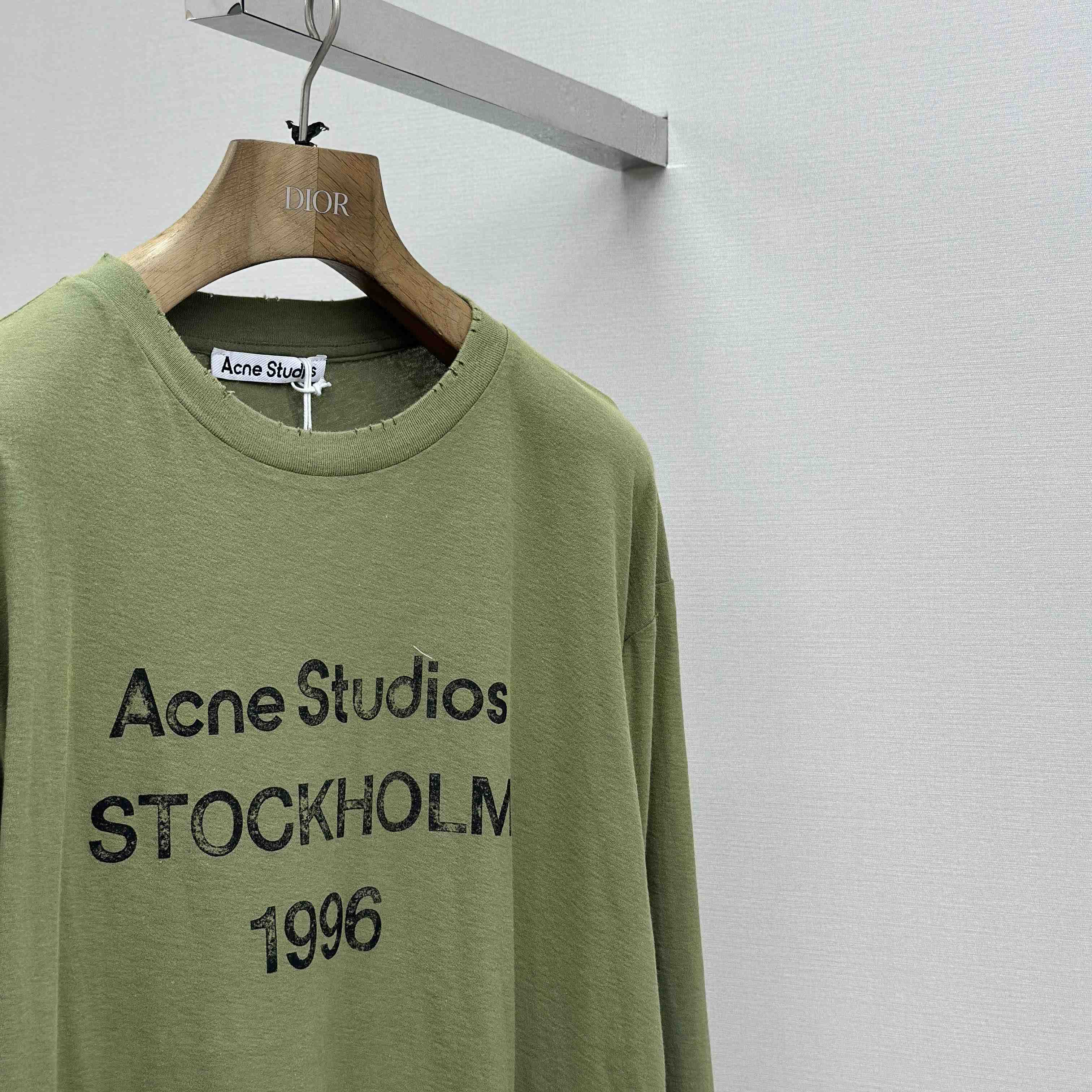 Acne Studios Logo T-shirt - Relaxed Fit - DopestKickz
