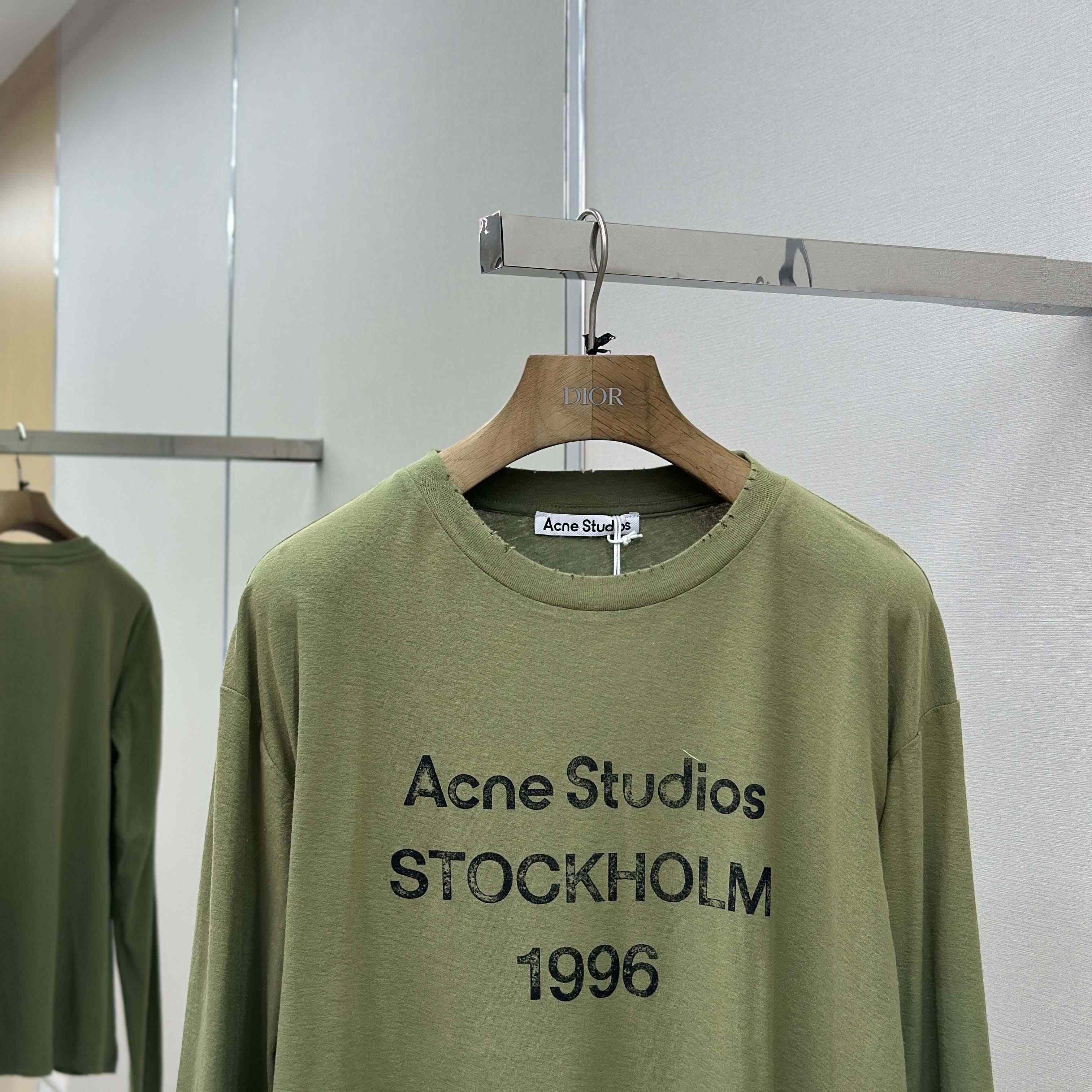 Acne Studios Logo T-shirt - Relaxed Fit - DopestKickz