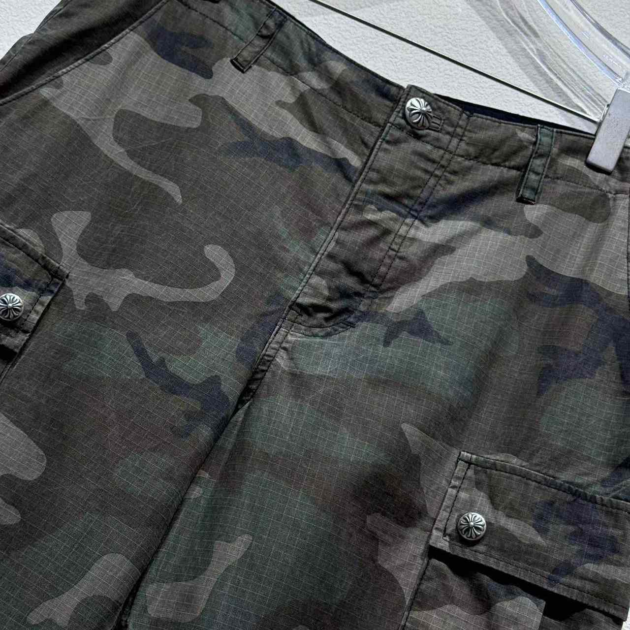 Chrome Hearts Camouflage Cargo Pants - DopestKickz