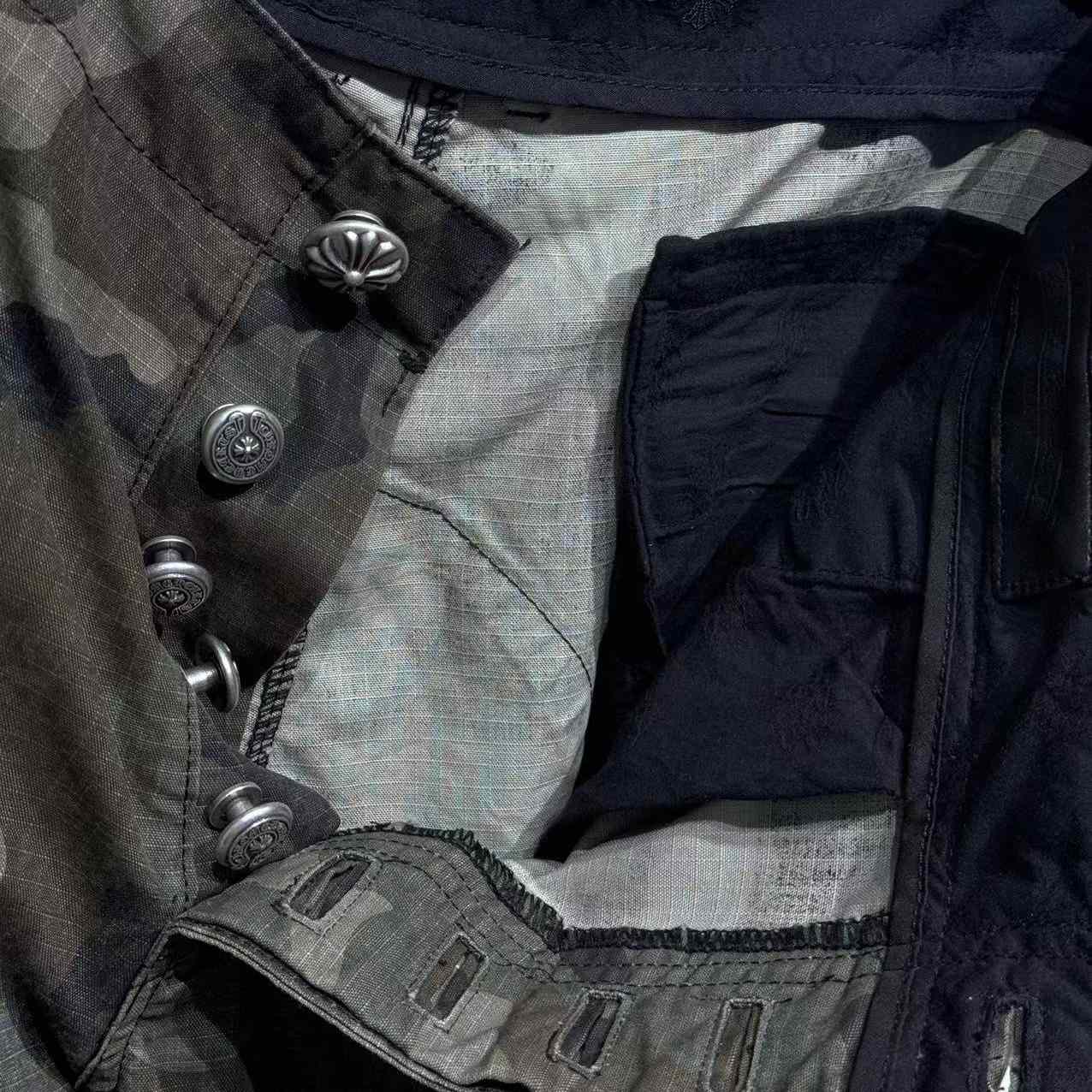 Chrome Hearts Camouflage Cargo Pants - DopestKickz