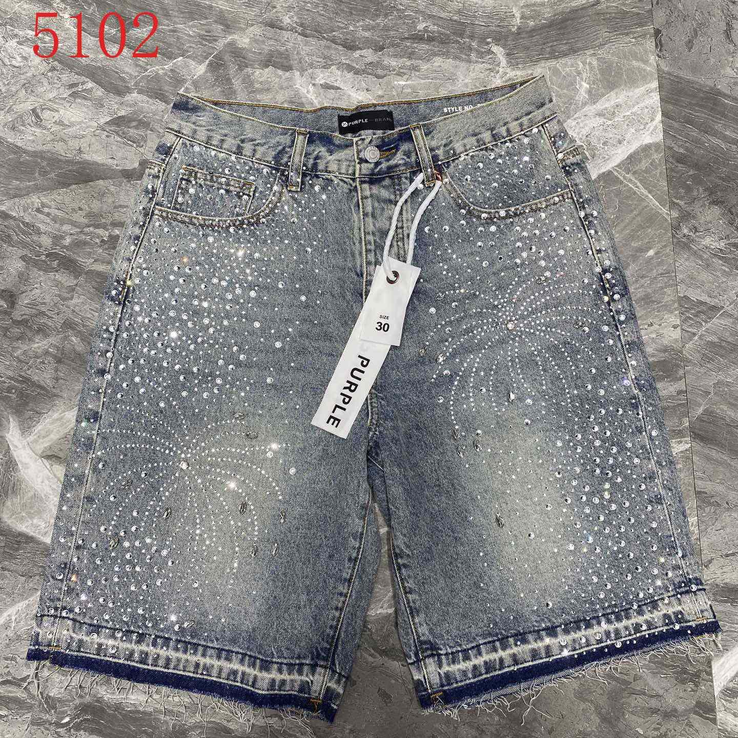 Purple-Brand Shorts   5102 - DopestKickz