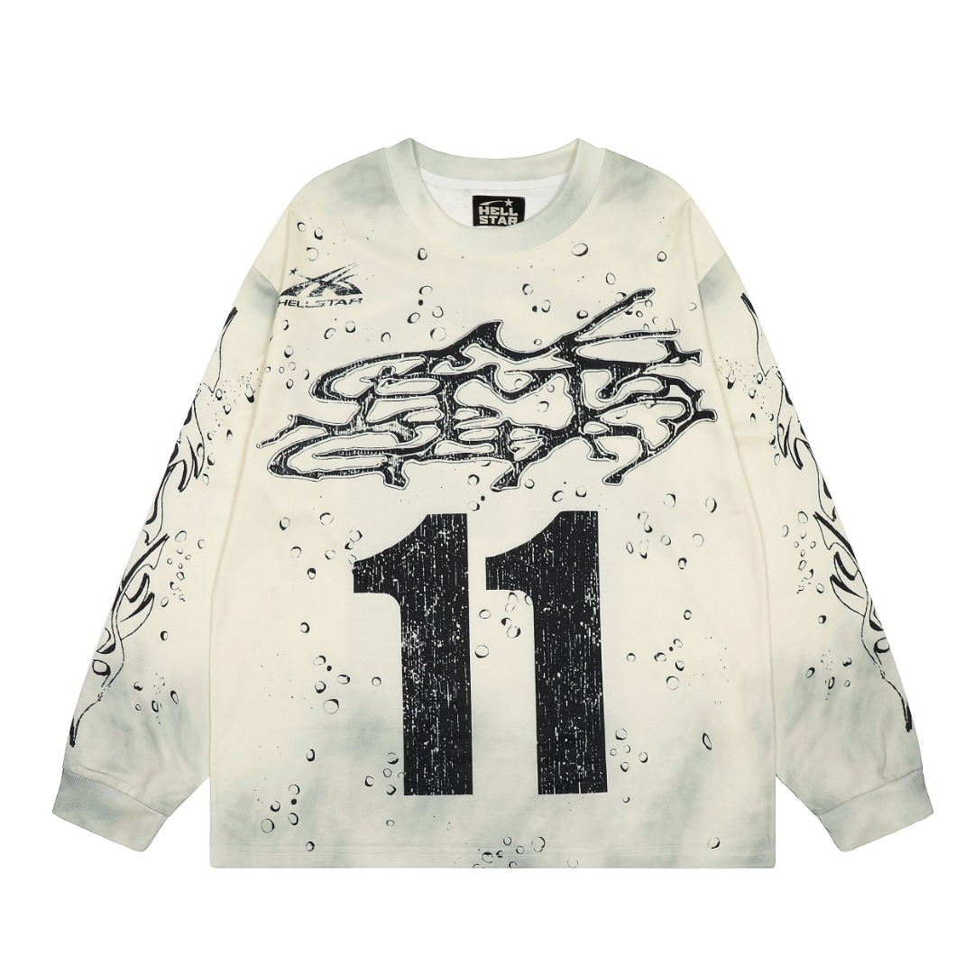 Hellstar Studios Moto Cross Longsleeve T-Shirt  - DopestKickz