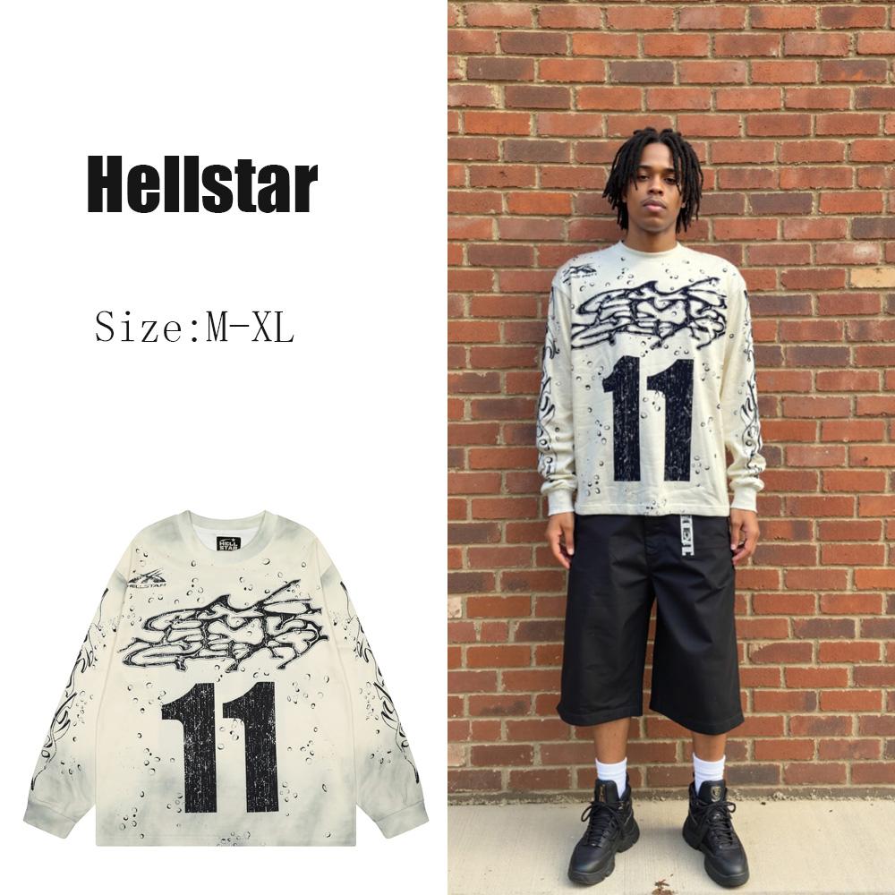Hellstar Studios Moto Cross Longsleeve T-Shirt  - DopestKickz
