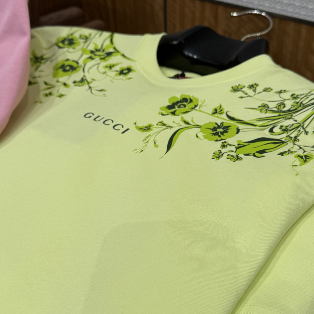 Gucci Soft Cotton Jersey T-shirt With Print - DopestKickz