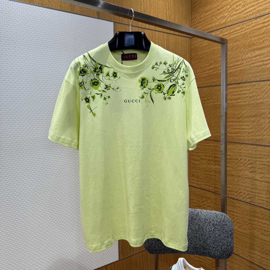 Gucci Soft Cotton Jersey T-shirt With Print - DopestKickz