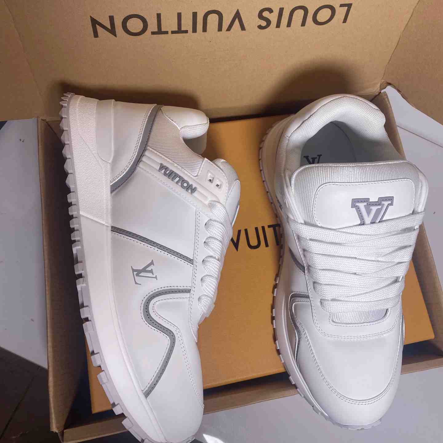 Louis Vuitton Run Away Maxi Sneaker   1AHSRM - DopestKickz