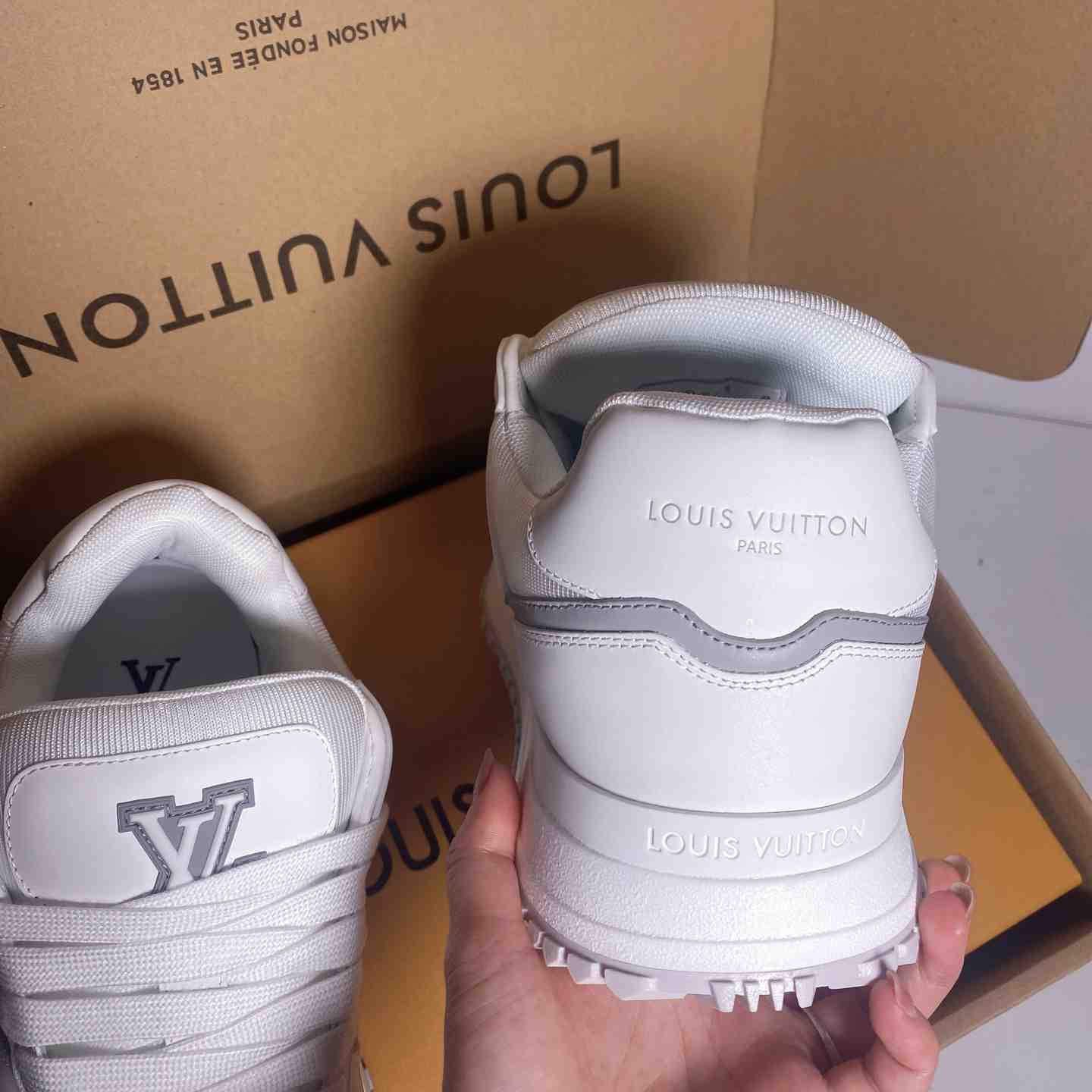 Louis Vuitton Run Away Maxi Sneaker   1AHSRM - DopestKickz