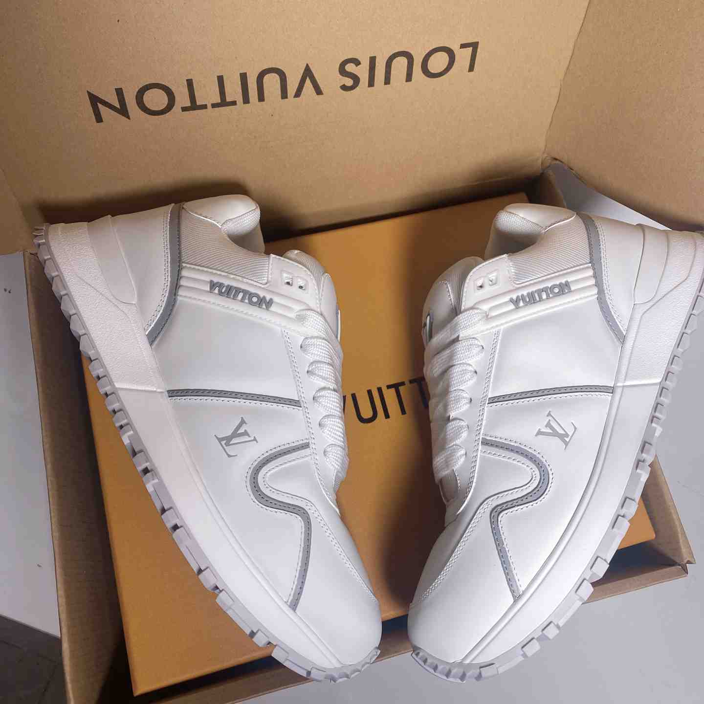 Louis Vuitton Run Away Maxi Sneaker   1AHSRM - DopestKickz