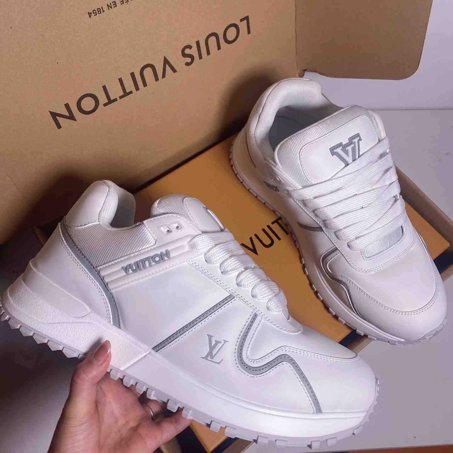 Louis Vuitton Run Away Maxi Sneaker   1AHSRM - DopestKickz