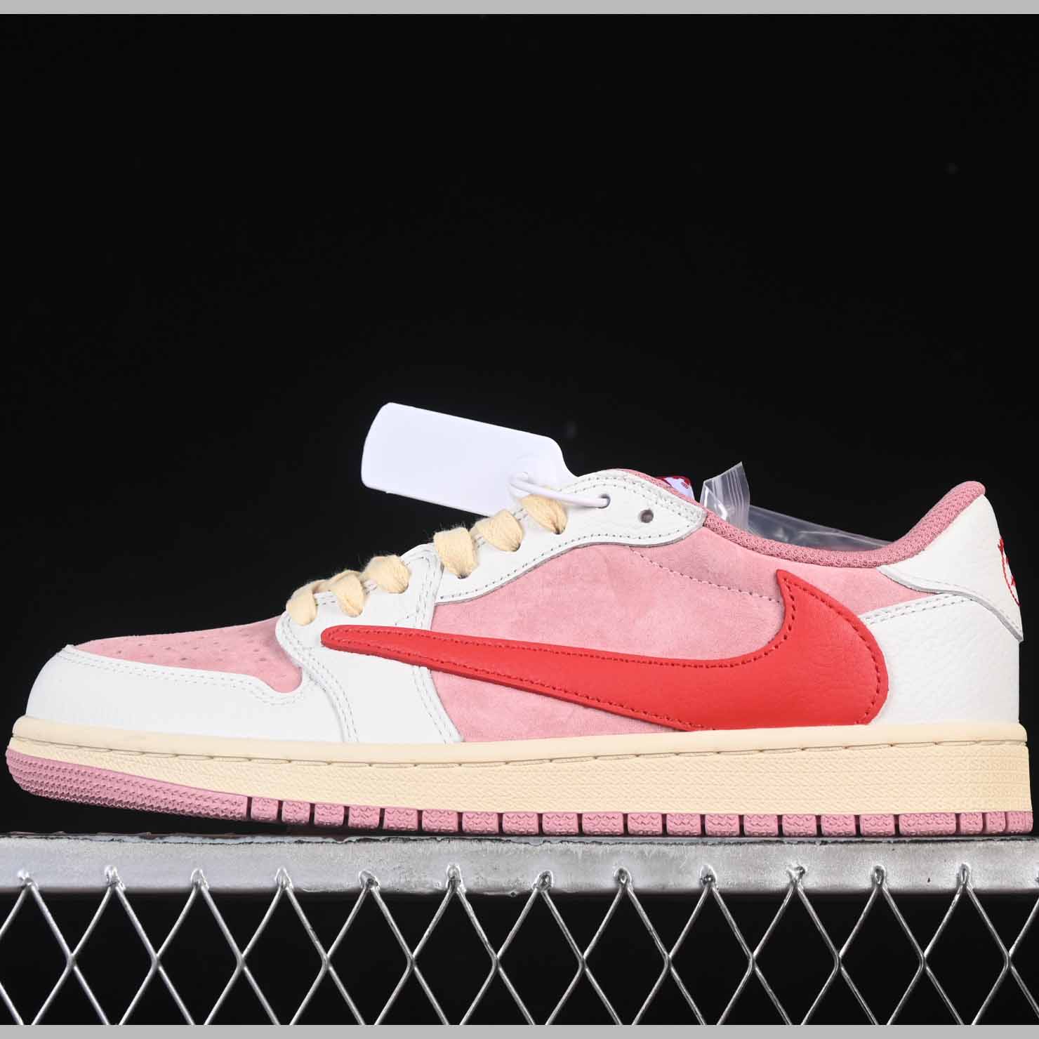 Travis Scott x Jordan Air Jordan 1 Low OG   DM7866-100 - DopestKickz