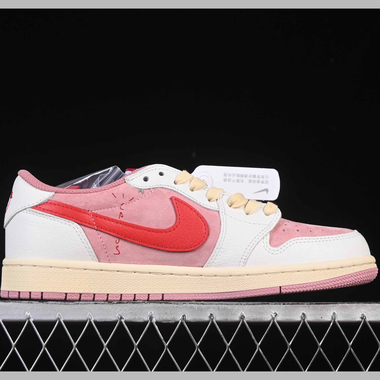 Travis Scott x Jordan Air Jordan 1 Low OG   DM7866-100 - DopestKickz