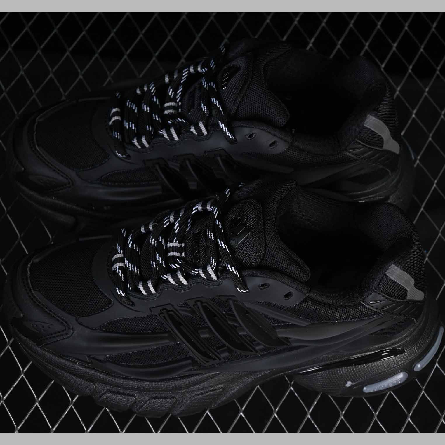 Adi Originals Adistar Jellyfish “Triple Black” JP9260 - DopestKickz