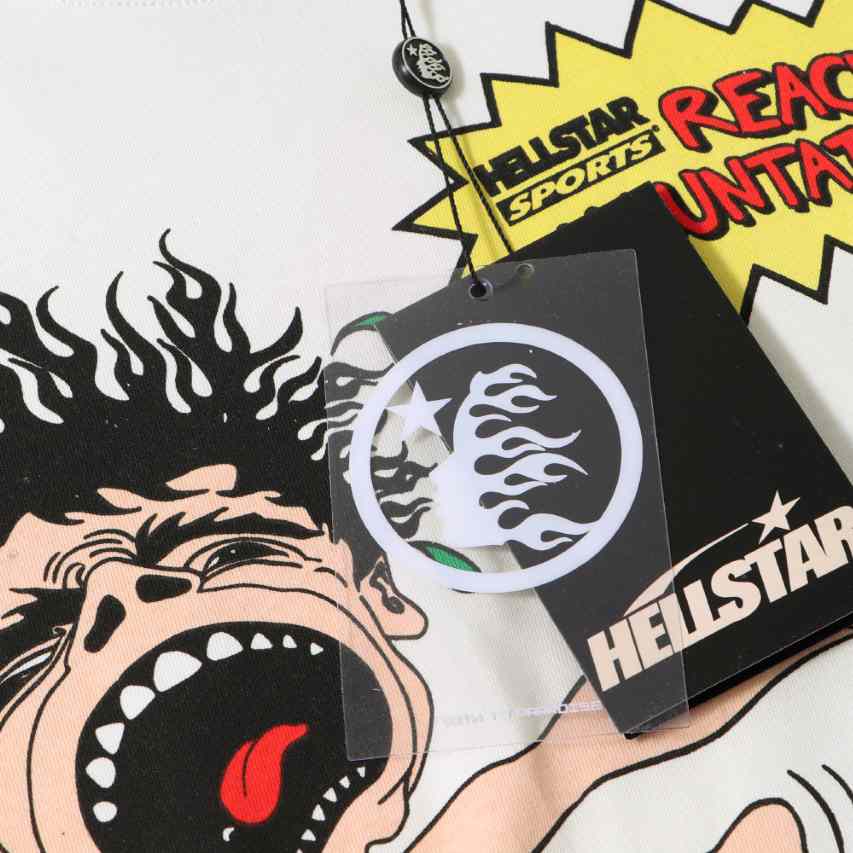 Hellstar Mountain Climber T-Shirt 'White' - DopestKickz