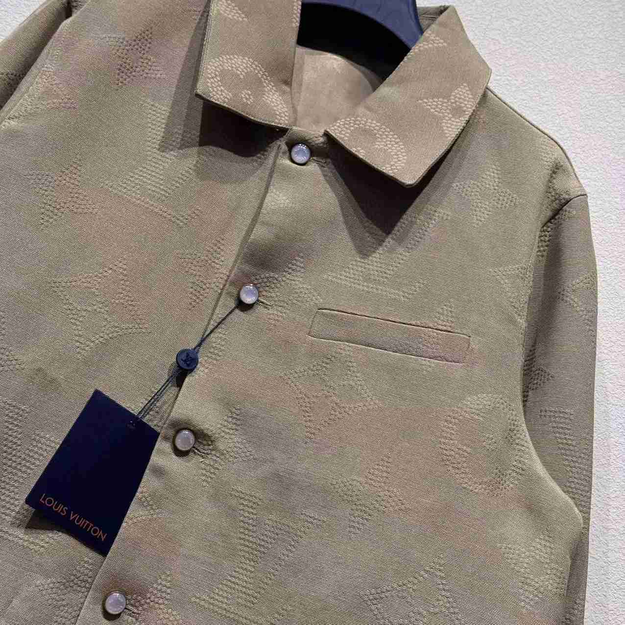 Louis Vuitton Monogram Embroidered Chic Overshirt   1AHBI3 - DopestKickz