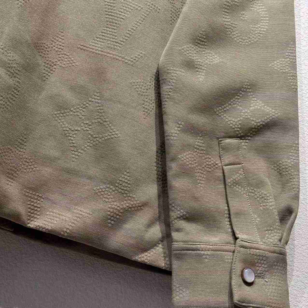 Louis Vuitton Monogram Embroidered Chic Overshirt   1AHBI3 - DopestKickz