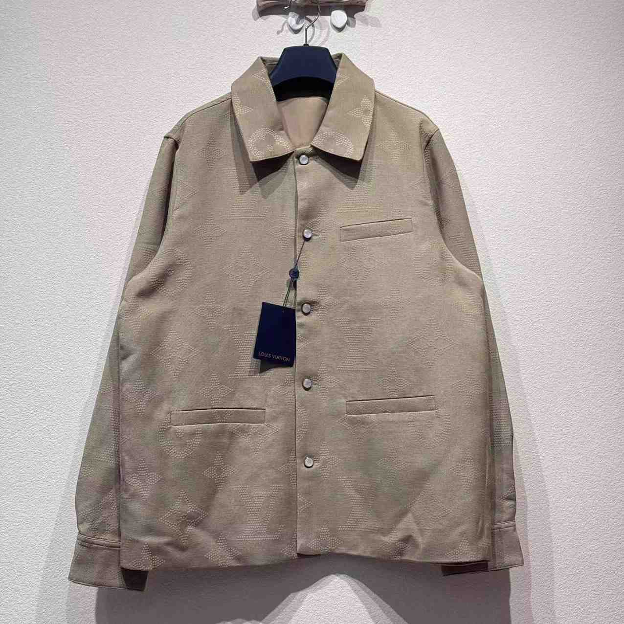 Louis Vuitton Monogram Embroidered Chic Overshirt   1AHBI3 - DopestKickz