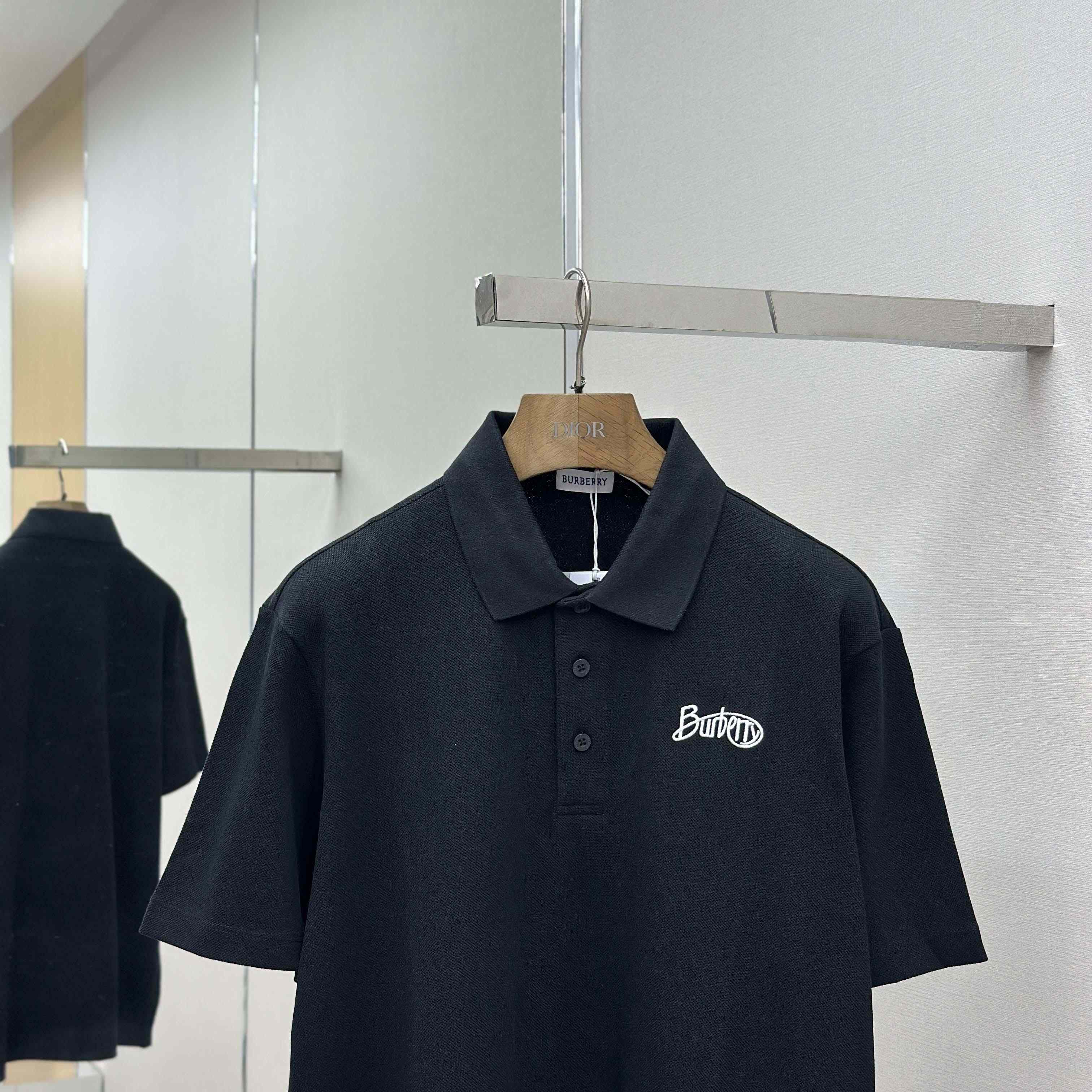 Burberry Cotton Polo Shirt - DopestKickz