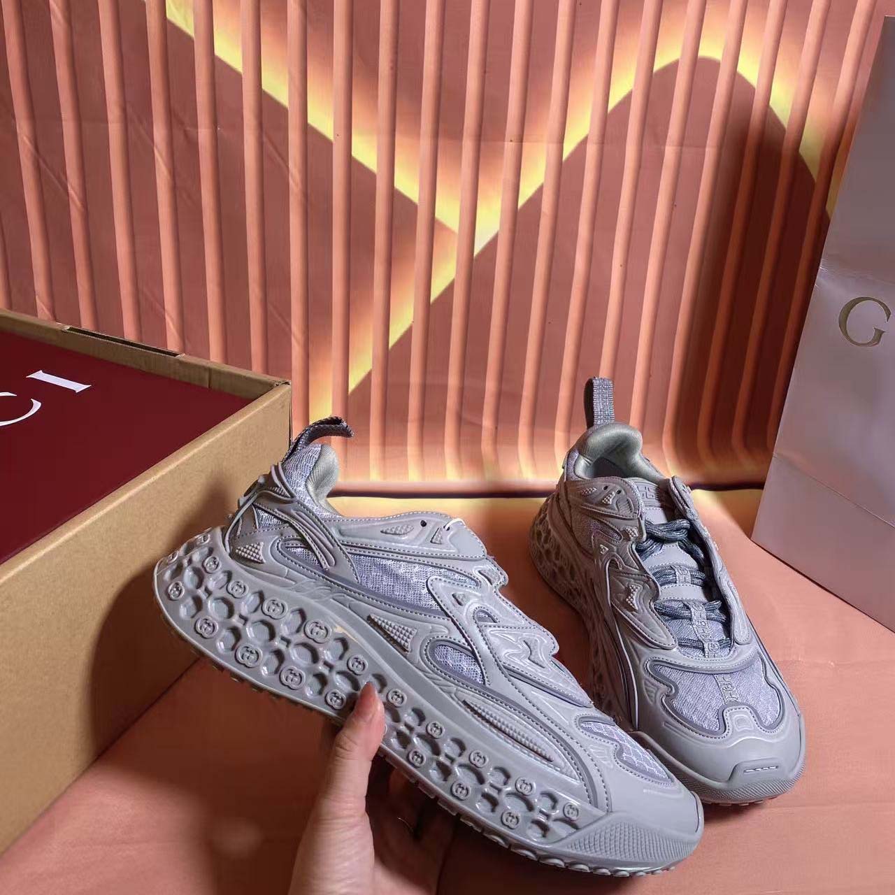 Gucci Men's Gucci Cub3d Sneaker - DopestKickz