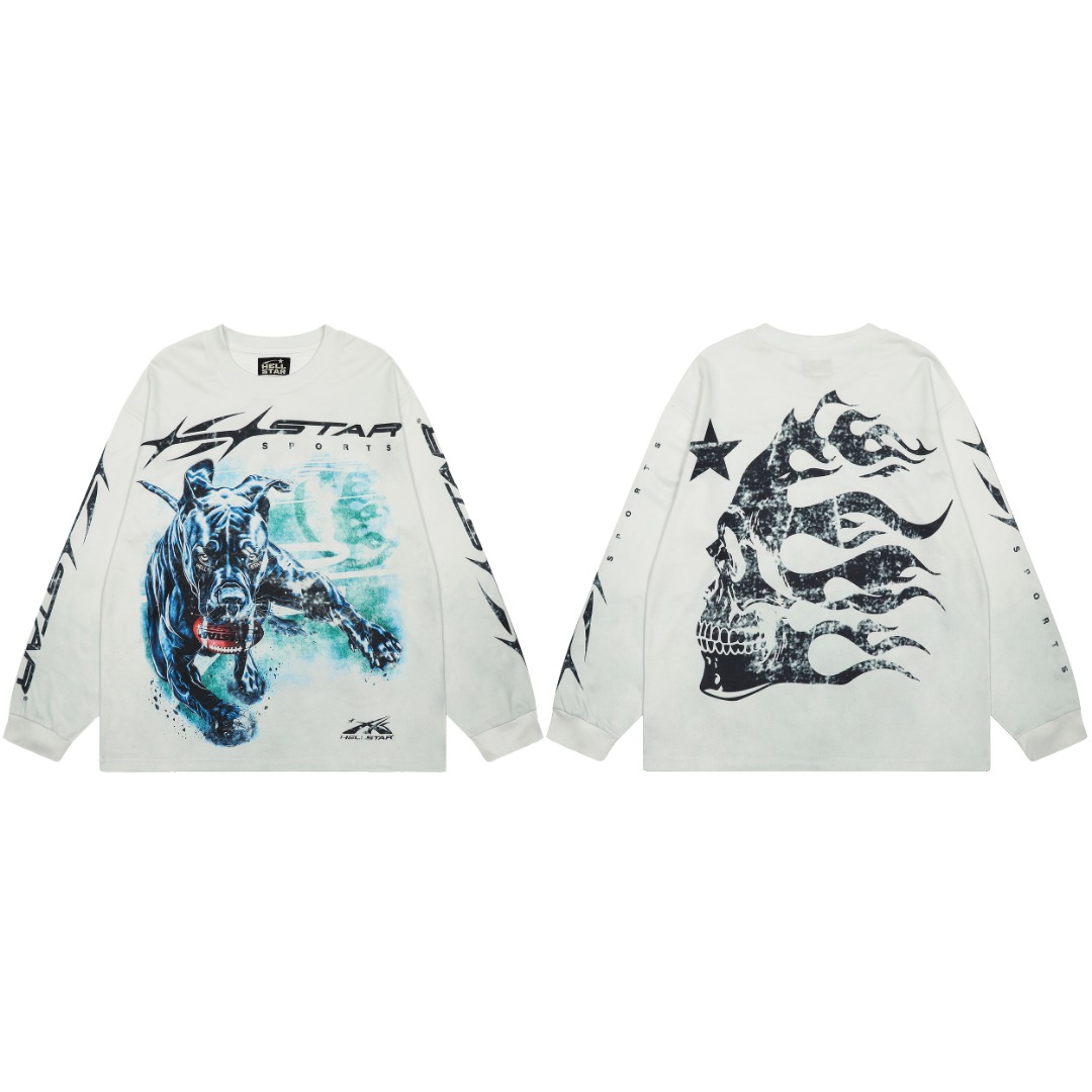 Hellstar Longsleeve Tee - DopestKickz