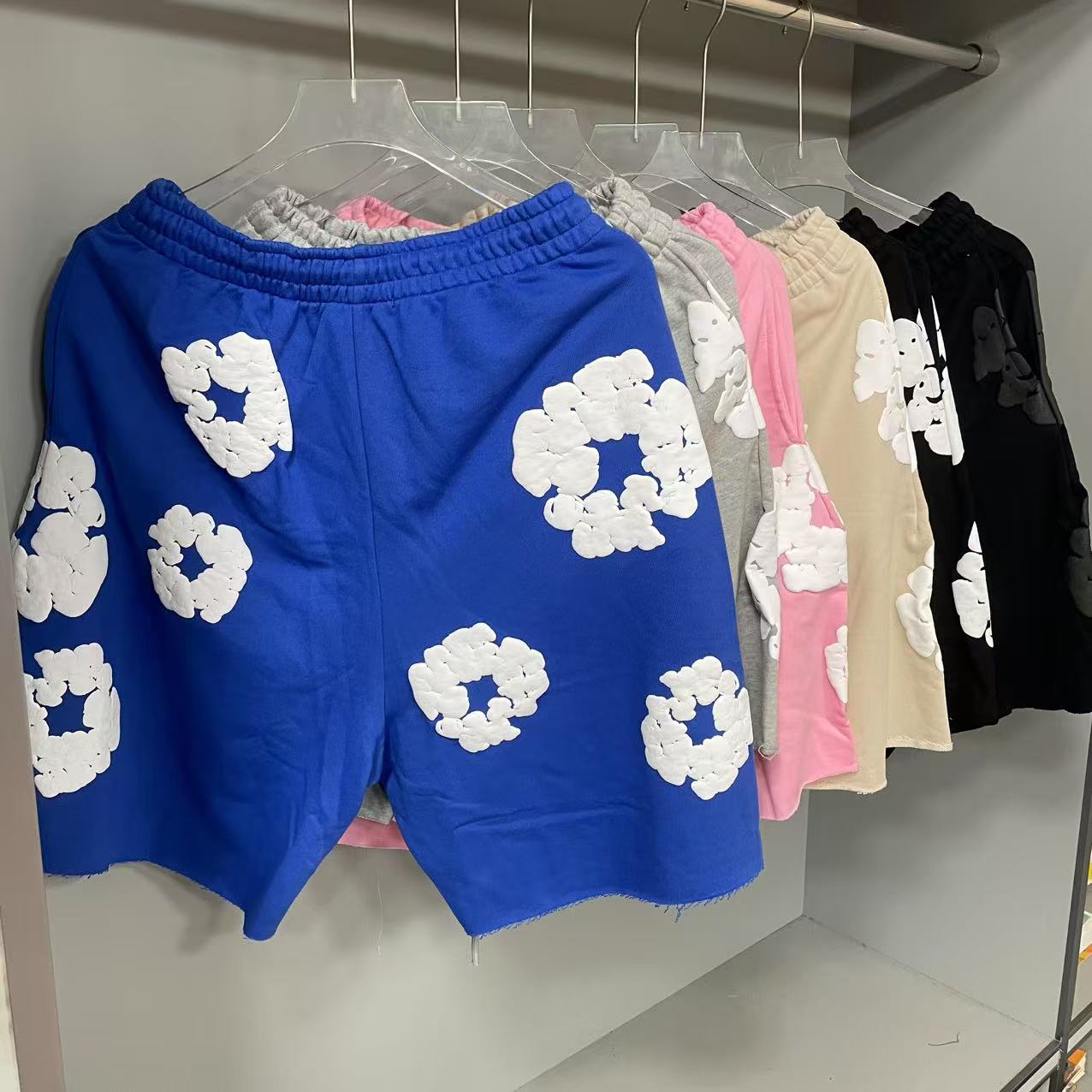 Denim Tears Cotton Wreath Sweatshorts - DopestKickz