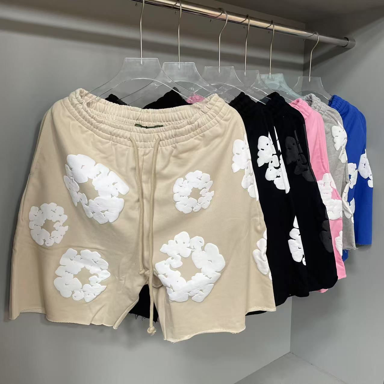 Denim Tears Cotton Wreath Sweatshorts - DopestKickz