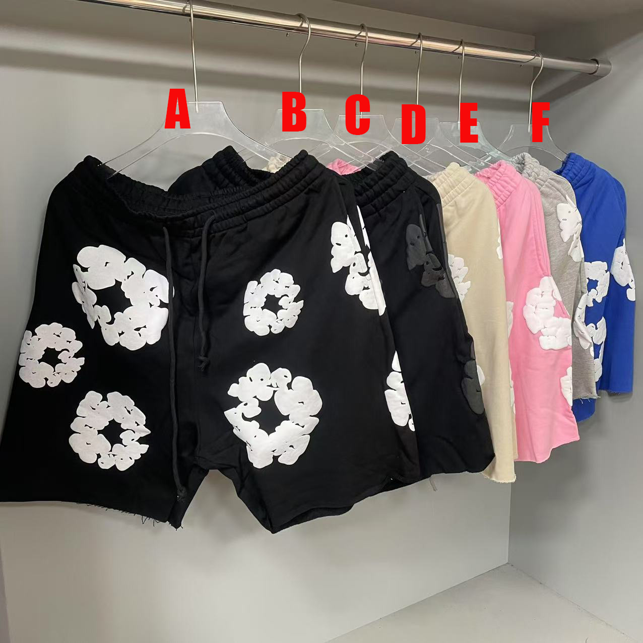 Denim Tears Cotton Wreath Sweatshorts - DopestKickz