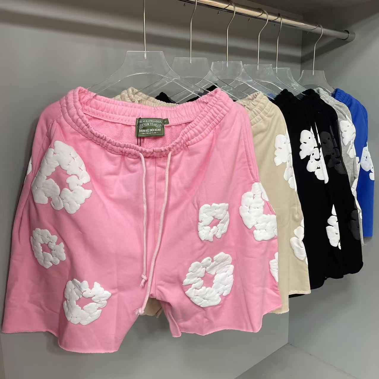 Denim Tears Cotton Wreath Sweatshorts - DopestKickz