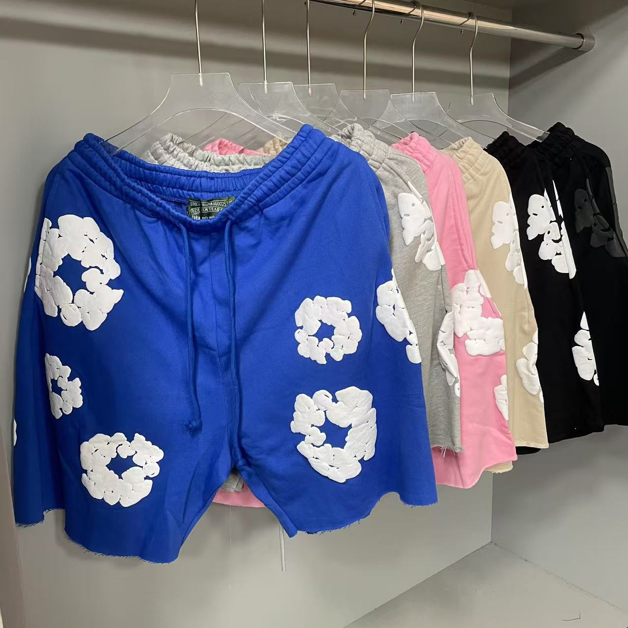 Denim Tears Cotton Wreath Sweatshorts - DopestKickz