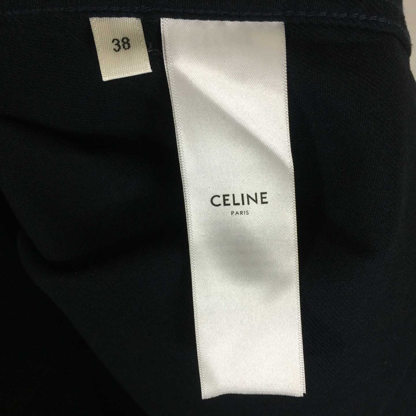 Celine Military Shirt In Cotton Wool Twill - DopestKickz