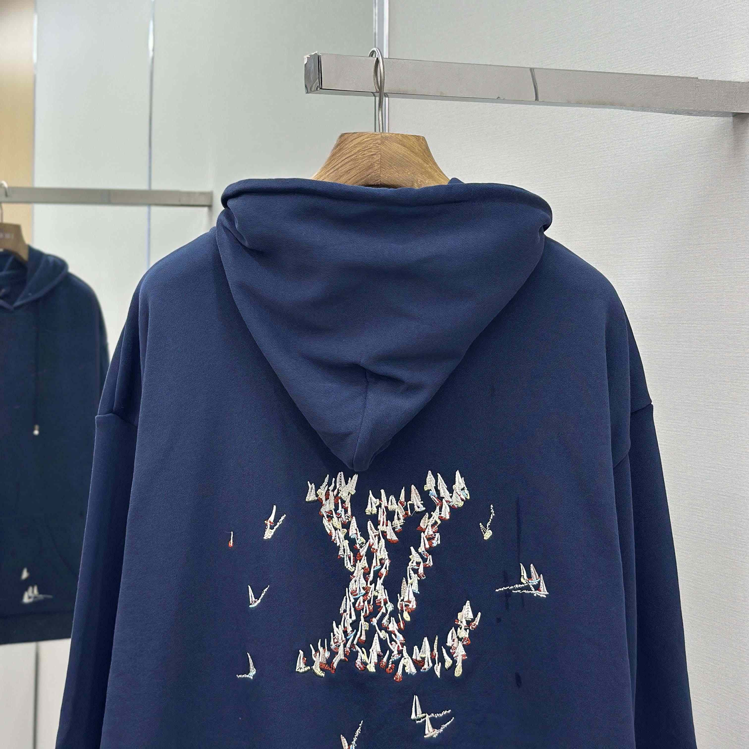 Louis Vuitton Embroidered Signature Hoodie   1AHW68 - DopestKickz