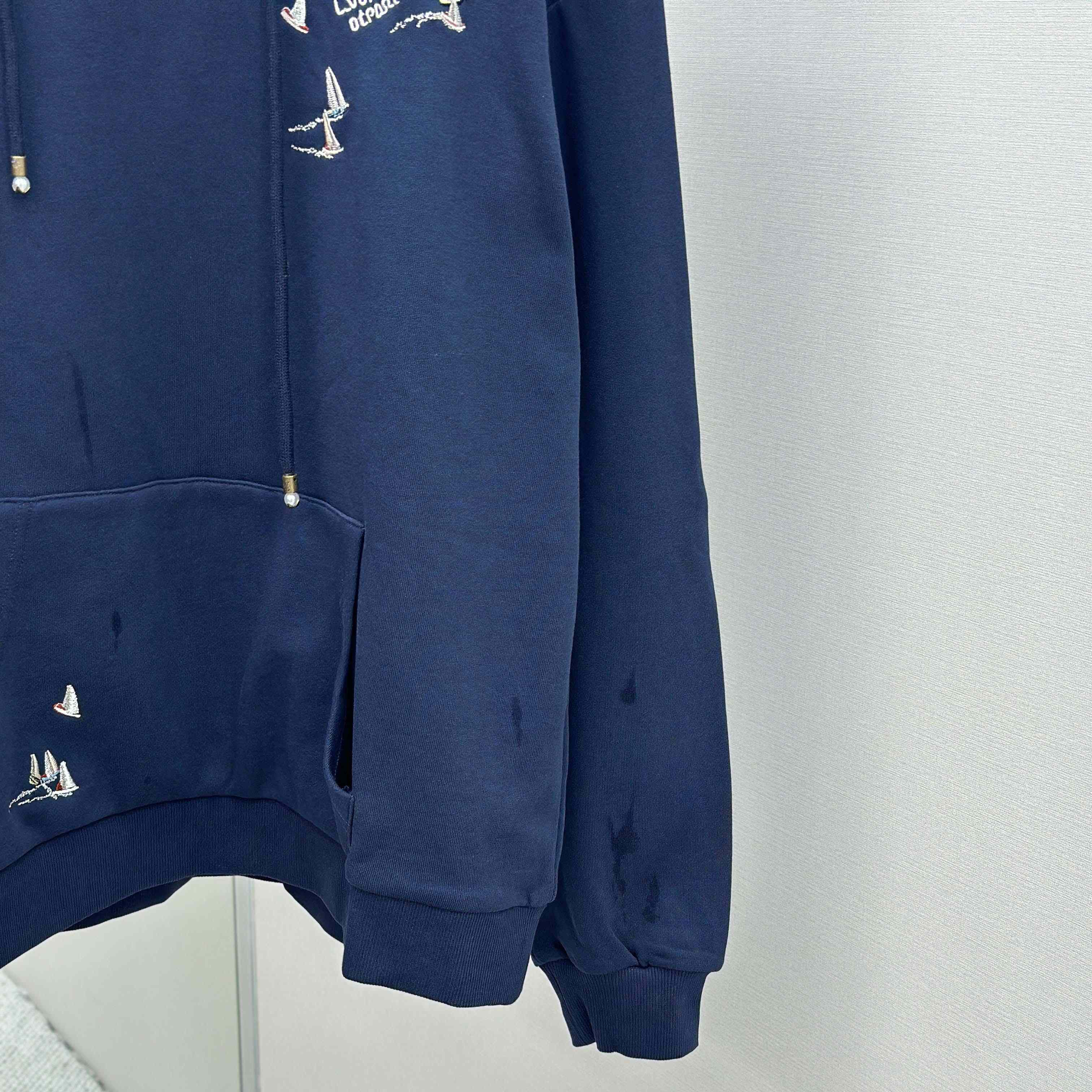 Louis Vuitton Embroidered Signature Hoodie   1AHW68 - DopestKickz
