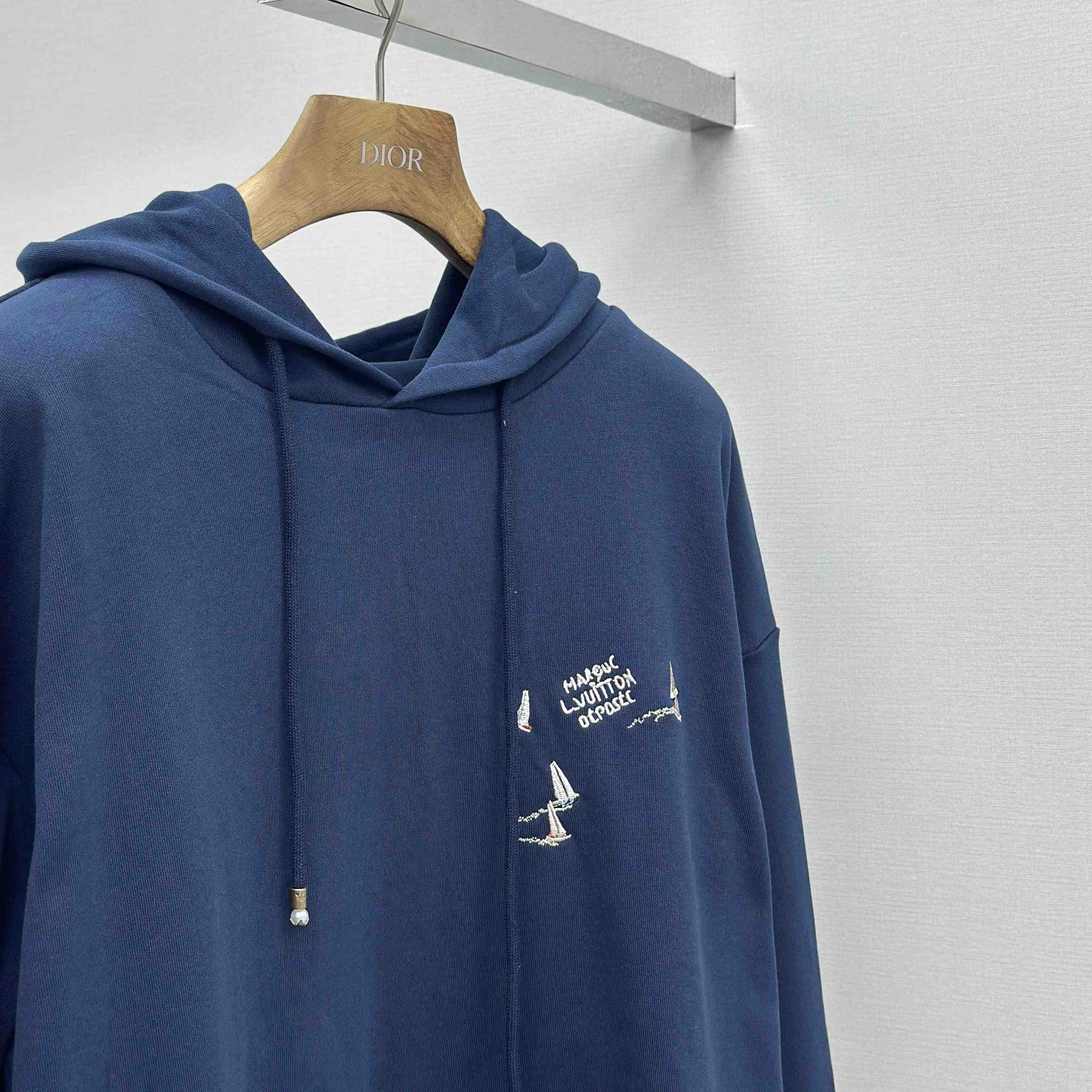 Louis Vuitton Embroidered Signature Hoodie   1AHW68 - DopestKickz