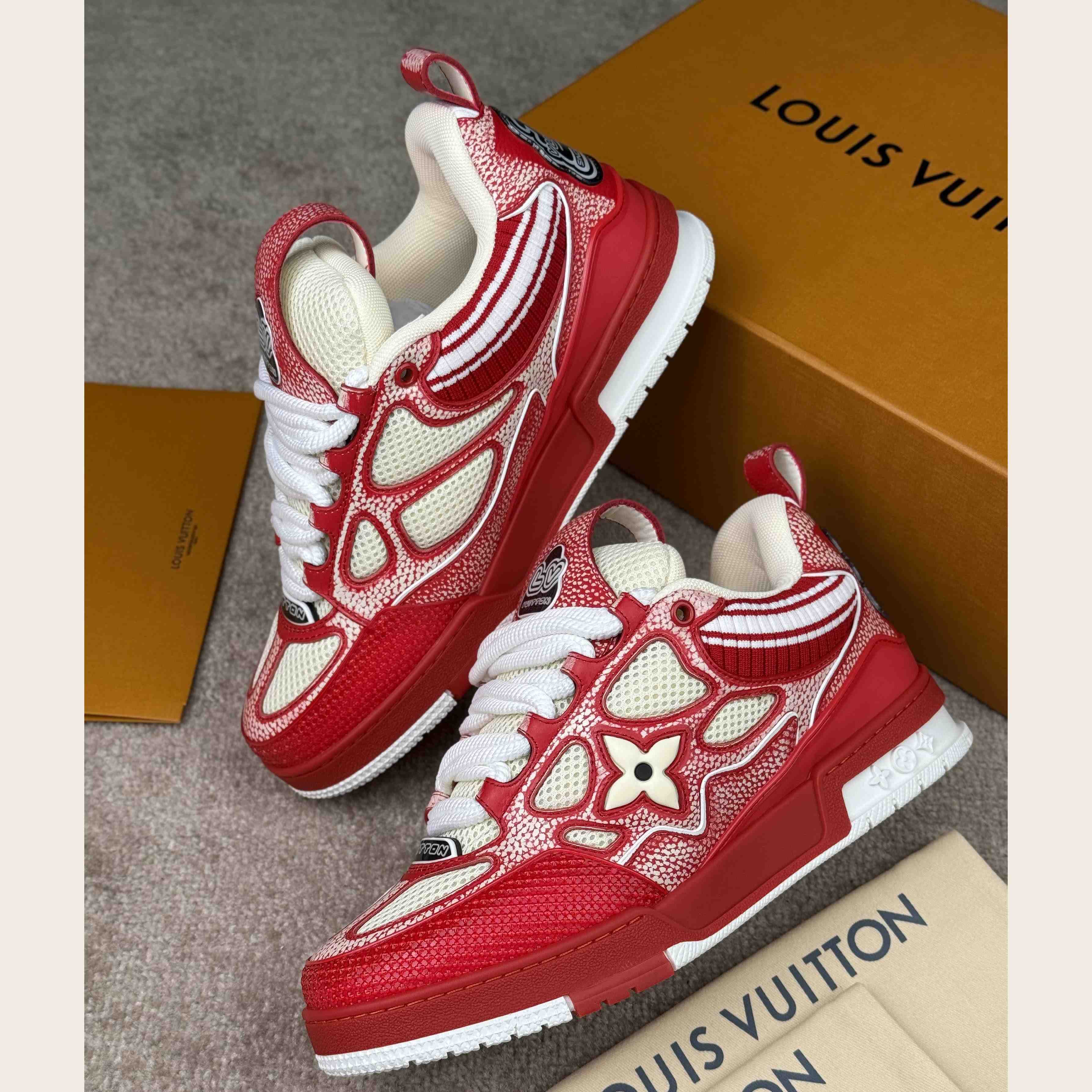 Louis Vuitton LV Skate Sneaker   1AHSVM - DopestKickz