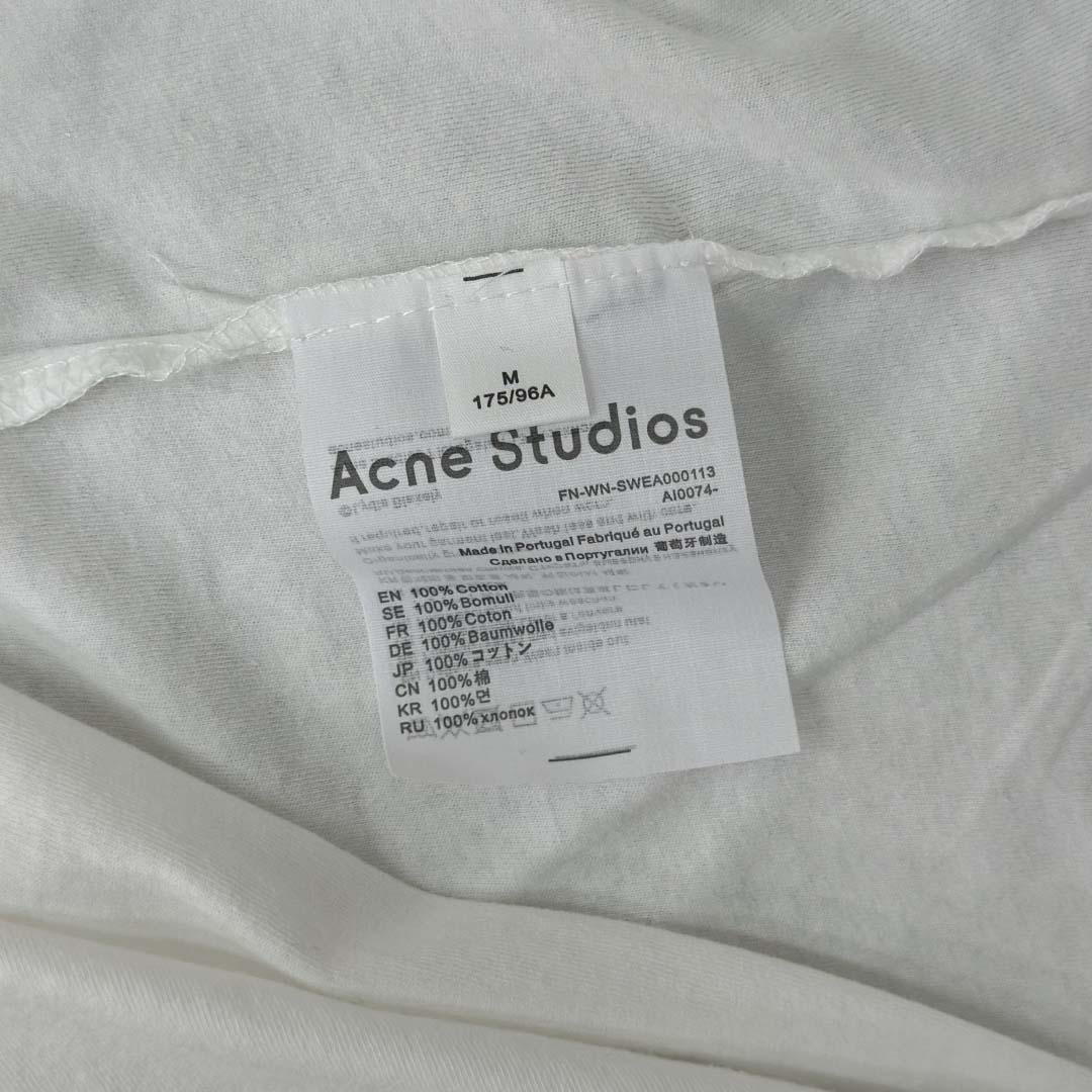 Acne Studios Logo T-shirt - Relaxed Fit - DopestKickz