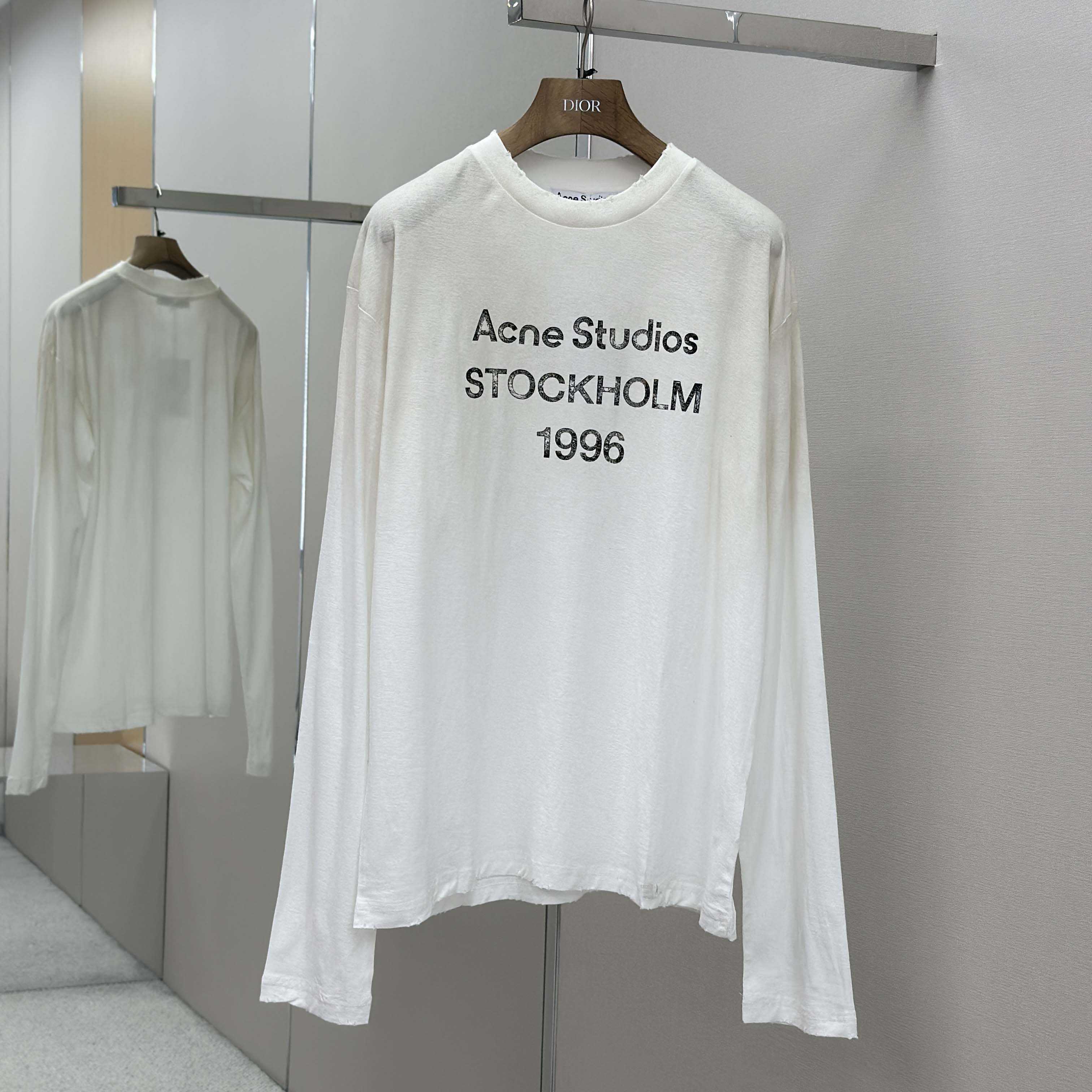 Acne Studios Logo T-shirt - Relaxed Fit - DopestKickz