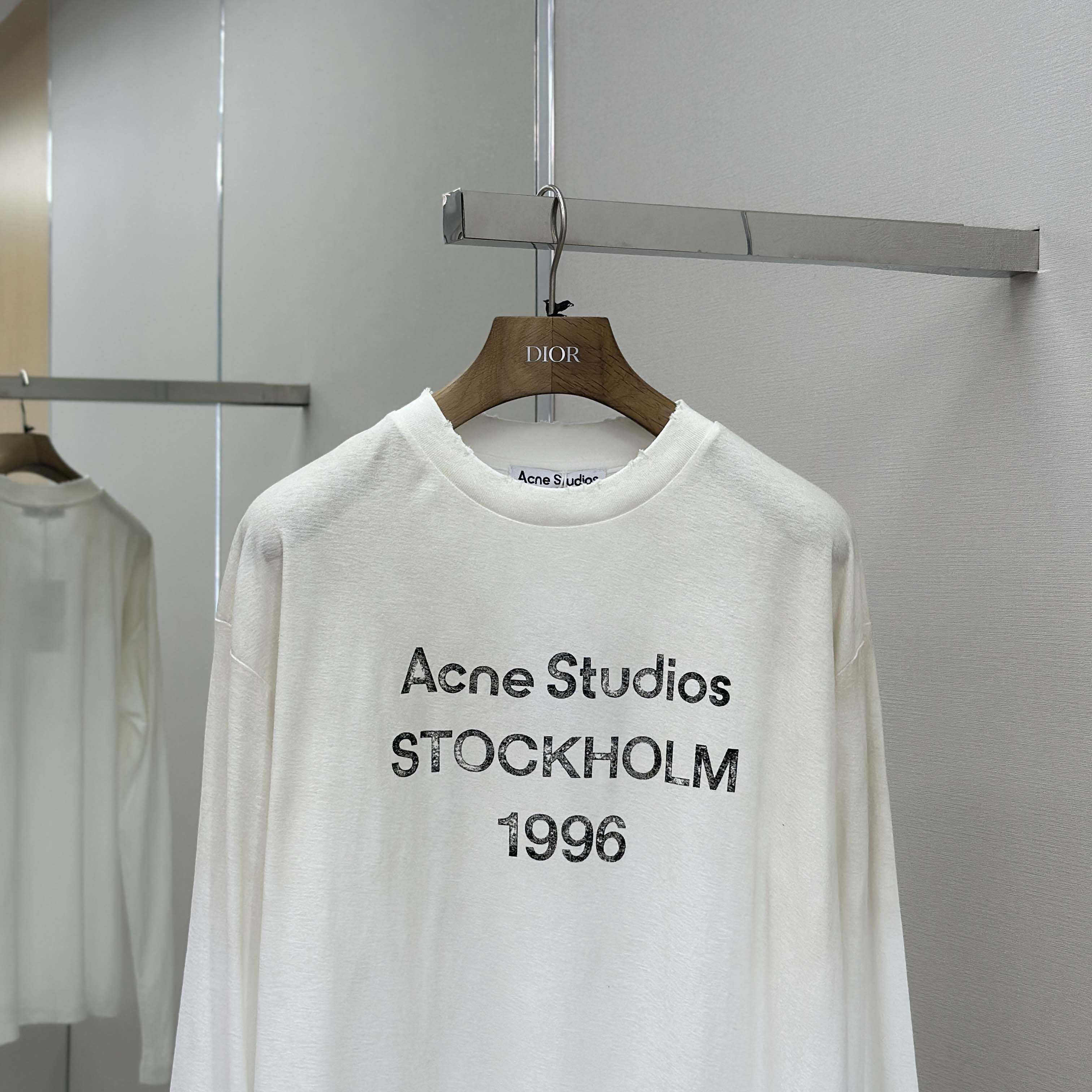 Acne Studios Logo T-shirt - Relaxed Fit - DopestKickz