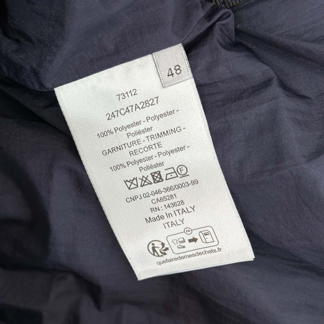 Dior Overshirt With Christian Dior Couture Lily Of The Valley Embroidery  - DopestKickz