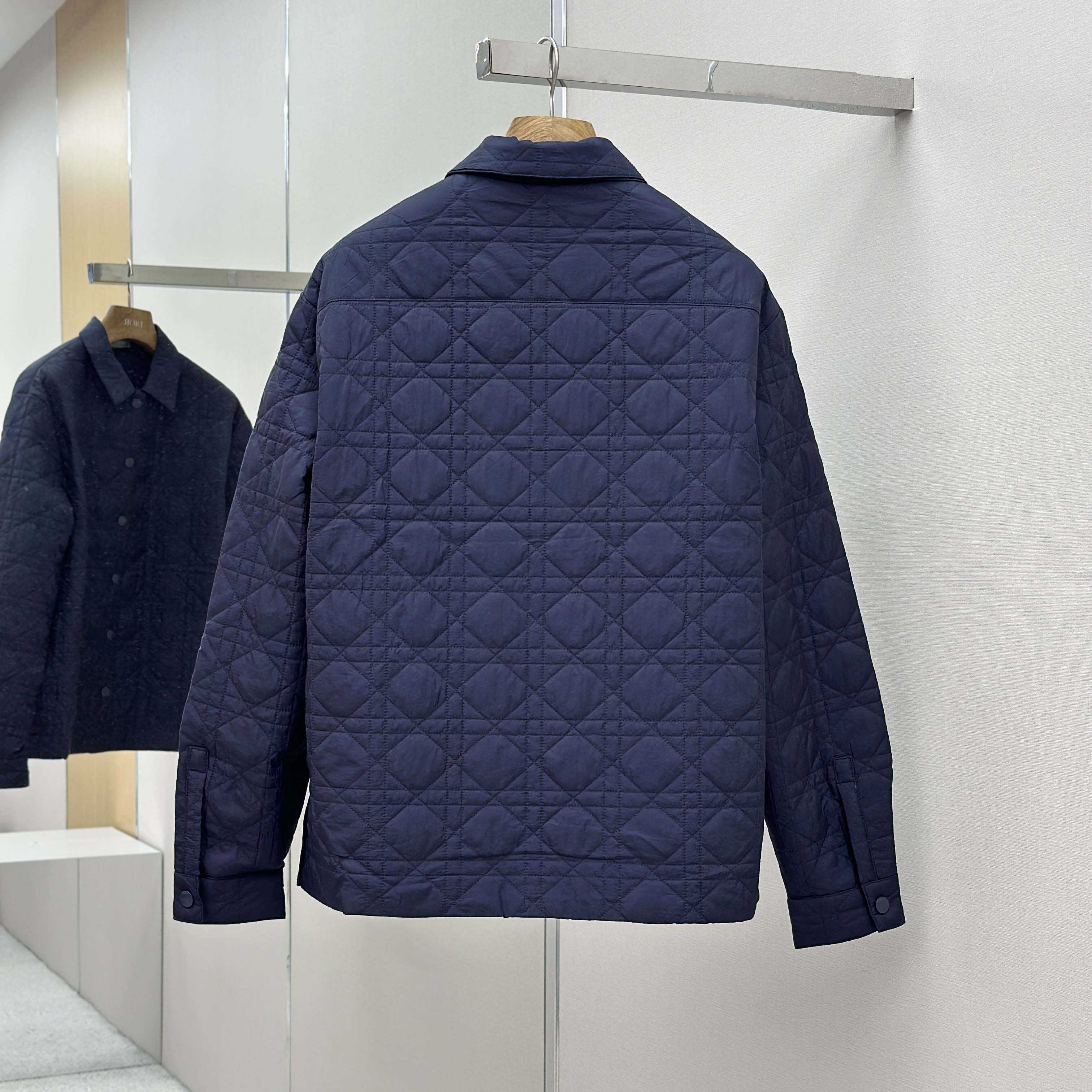 Dior Overshirt With Christian Dior Couture Lily Of The Valley Embroidery  - DopestKickz